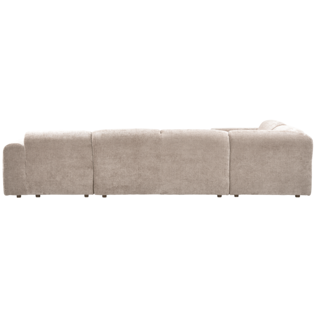 Woood CLOUD hoekbank links geweven chenille naturel