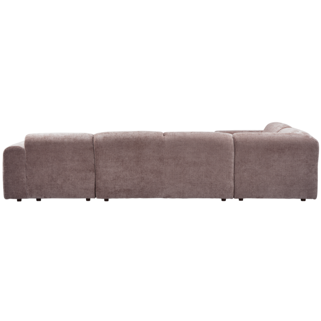 Woood CLOUD hoekbank links geweven chenille taupe