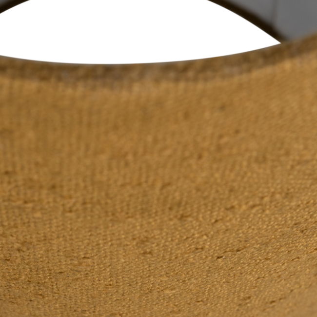 Woood LOFT tafellamp metaal/boucle tapenade 90xO22CM