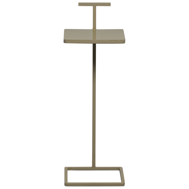 Woood TOSTE bijzettafel metaal donker zand