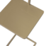 Woood TOSTE bijzettafel metaal donker zand