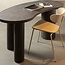 Woood MAAN organisch sidetable/bureau MDF donkerbruin