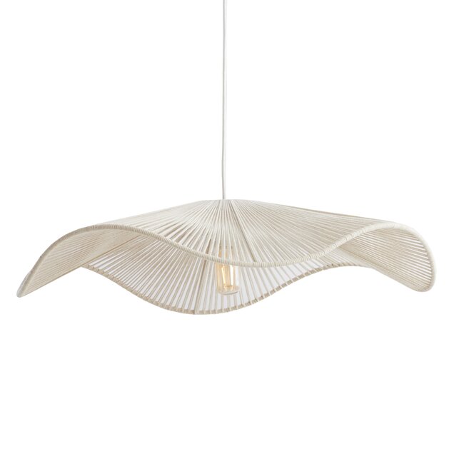 Light en Living Hanglamp Ø70x15 cm RAFA creme