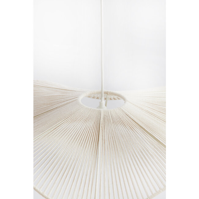 Light en Living Hanglamp Ø70x15 cm RAFA creme