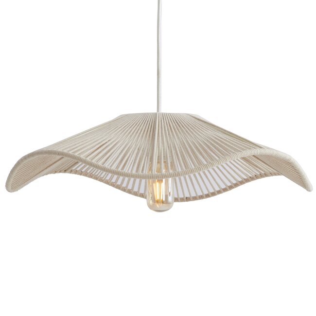 Light en Living Hanglamp Ø50x12 cm RAFA creme