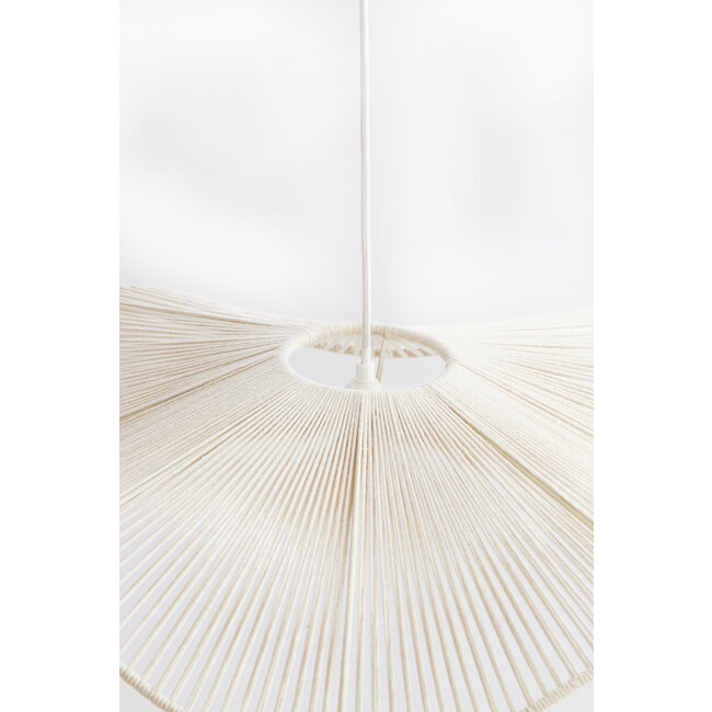 Light en Living Hanglamp Ø50x12 cm RAFA creme