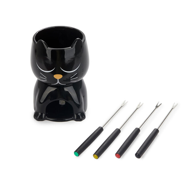 Balvi Fondue set kat zwart
