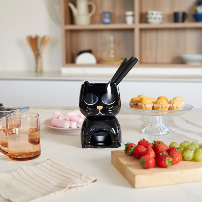 Balvi Fondue set kat zwart