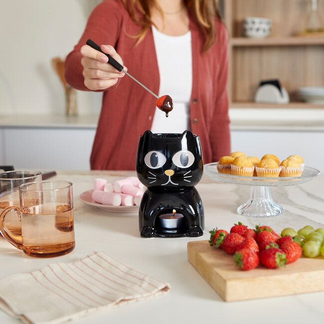 Balvi Fondue set kat zwart