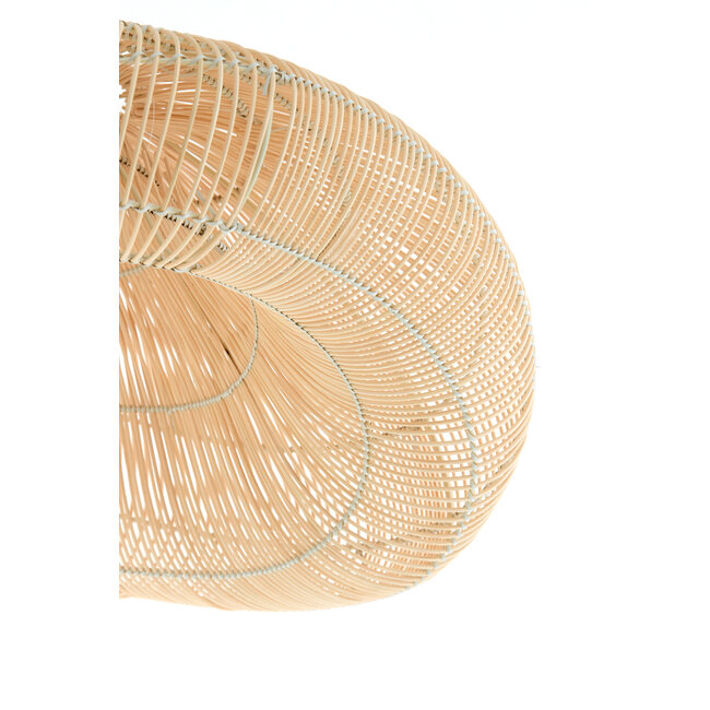 Light en Living Hanglamp 65x64x30,5 cm JANZUR rattan naturel