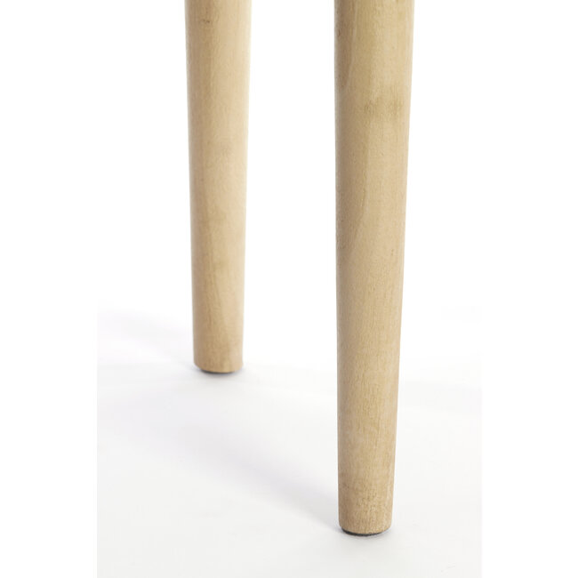 Light en Living Bijzettafel Ø45x45 cm QIANO mango hout naturel