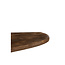 Light en Living Wandplank 100x25x3 cm GINOSU mat donker bruin