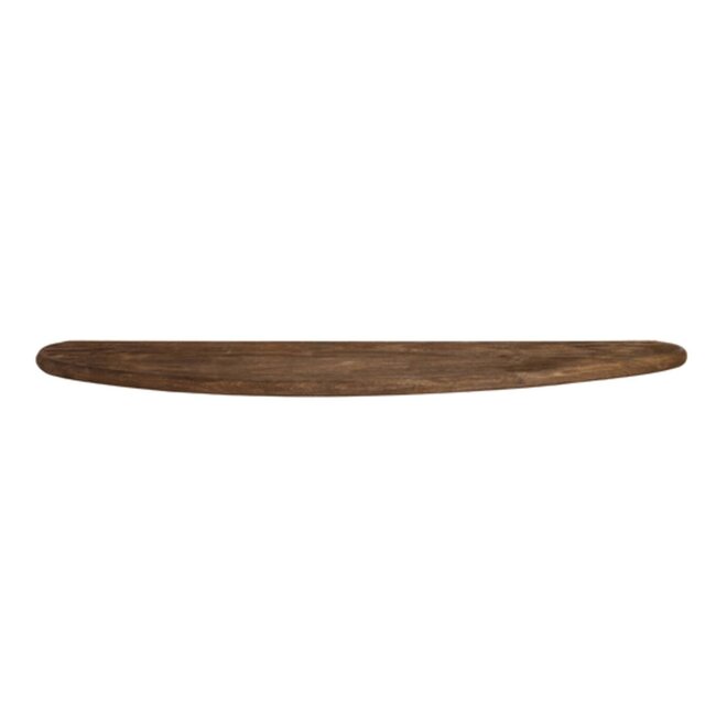 Light & Living Wandplank 100x25x3 cm GINOSU mat donker bruin