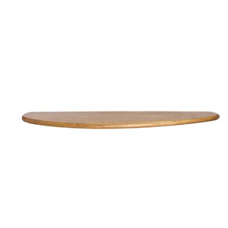 Light en Living Wandplank 100x25x3 cm GINOSU olie bruin