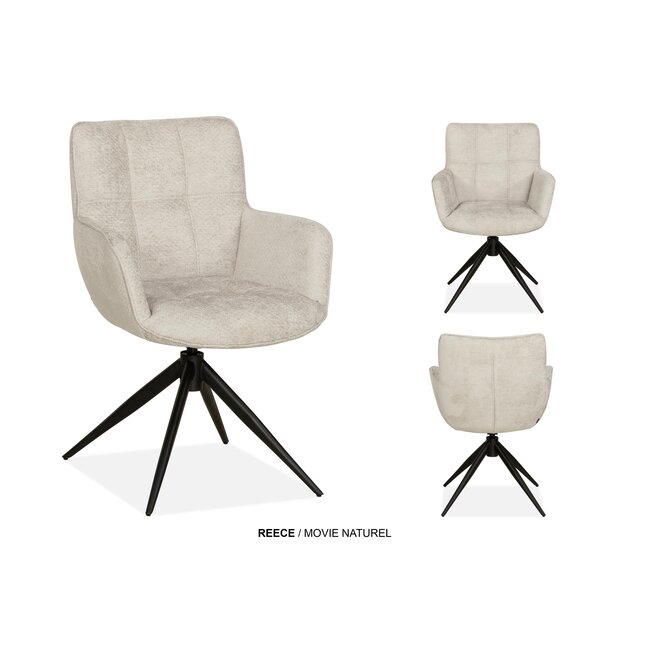 WoonMax Eettafelstoel Reece Movie - Diverse kleuren