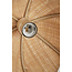 Light en Living Wandlamp 33x25x47 cm SULINA raffia naturel+groen