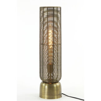 Light en Living Tafellamp Ø15,5x60,5 cm LEZUZA antiek brons