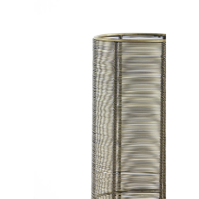 Light en Living Tafellamp Ø15,5x60,5 cm LEZUZA antiek brons