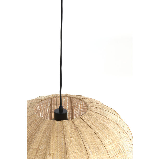 Light en Living Hanglamp Ø51x34 cm RAFAELLA raffia naturel