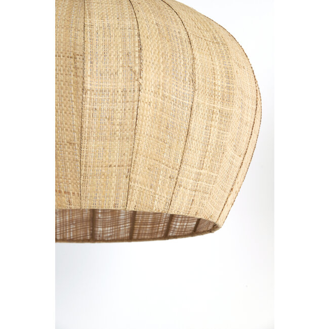 Light en Living Hanglamp Ø51x34 cm RAFAELLA raffia naturel