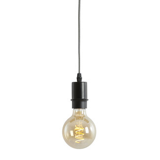 Light en Living Pendel met houder Ø5x7,5 cm CUPA zwart-wit Light en Living Pendel met houder Ø5x7,5 cm CUPA zwart-wit