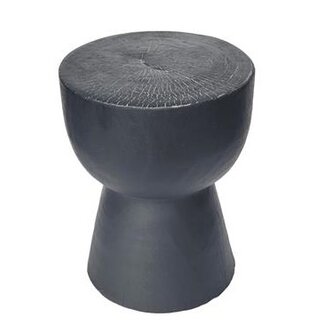 Tower Living Bijzettafel Vinci (tre) zwart 30x45 cm