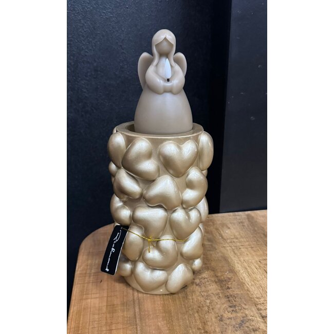 Richmond Interiors  Kandelaar Anne hearts klein Goud