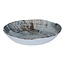 PTMD Diep bord Kaylaa Multicolor porselein rond 20 cm