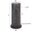 WoonStijl Tafellamp 3L koker mesh