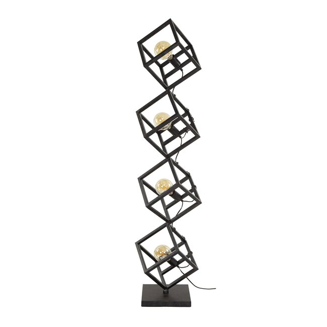 WoonStijl Vloerlamp 4L kubus
