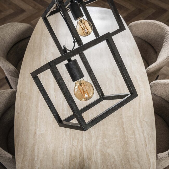 WoonStijl Hanglamp 4L kubus