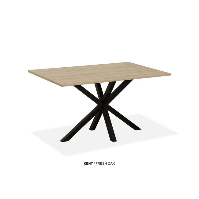 WoonMax Eettafel Kent rechthoekig - Diverse kleuren en maten