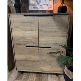WoonMax Barkast Puerto Natur 4 deurs showroommodel