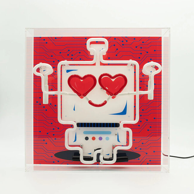 Locomocean Neon lichtbord Robot