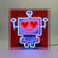 Locomocean Neon lichtbord Robot