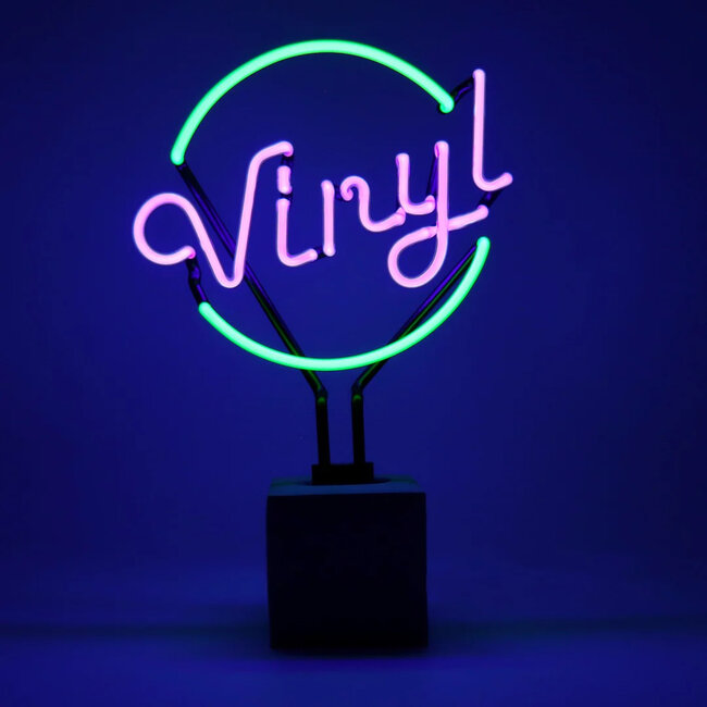 Locomocean Neon licht met voet - Vinyl