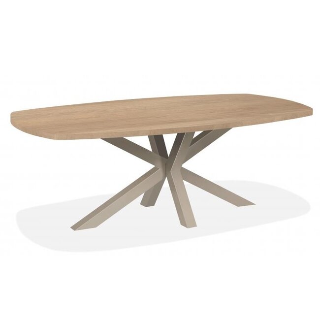 WoonMax Eettafel Deens ovaal Costa - 5 afmetingen - Diverse kleuren