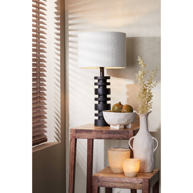 Light en Living Kap cilinder BOLERO wit - Diverse maten