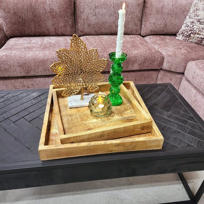 Nijwie Dienbladen set van 2 - Mango