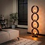 WoonStijl Vloerlamp 4L ring geperforeerd
