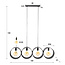 WoonStijl Hanglamp 4L ring geperforeerd