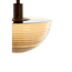 Light & Living Vloerlamp 43x30x165 cm BAYLIE hout print d bruin+bruin glas