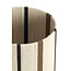 Light en Living Lampenkap cilinder 25-25-36 cm MEDAN crème+bruin+donker bruin