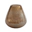 Light & Living Vaas Ø31x35 cm LATERZA glas steenslag amber