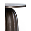 Light & Living Bijzettafel Ø60x38 cm VEGLIA mat donker bruin