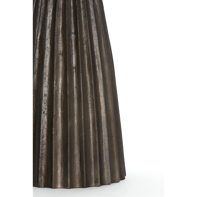 Light en Living Bijzettafel Ø45x56 cm VEGLIA mat donker bruin