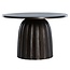 Light & Living Bijzettafel Ø60x38 cm VEGLIA mat donker bruin