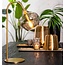 Light en Living Tafellamp RAKEL Antique brass of zwart