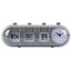 Karlsson Alarmklok Retro Tube Calender Flip jungle groen