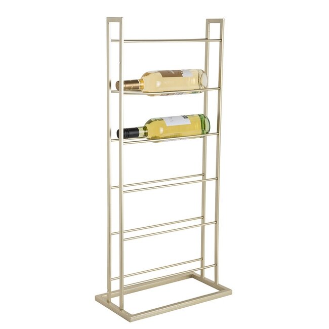 Present Time Wijnrek Single Floor metaal goud